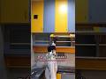 grey and yellow modular kitchen / Upvc interior designer in Hosur #tamilaninteriors