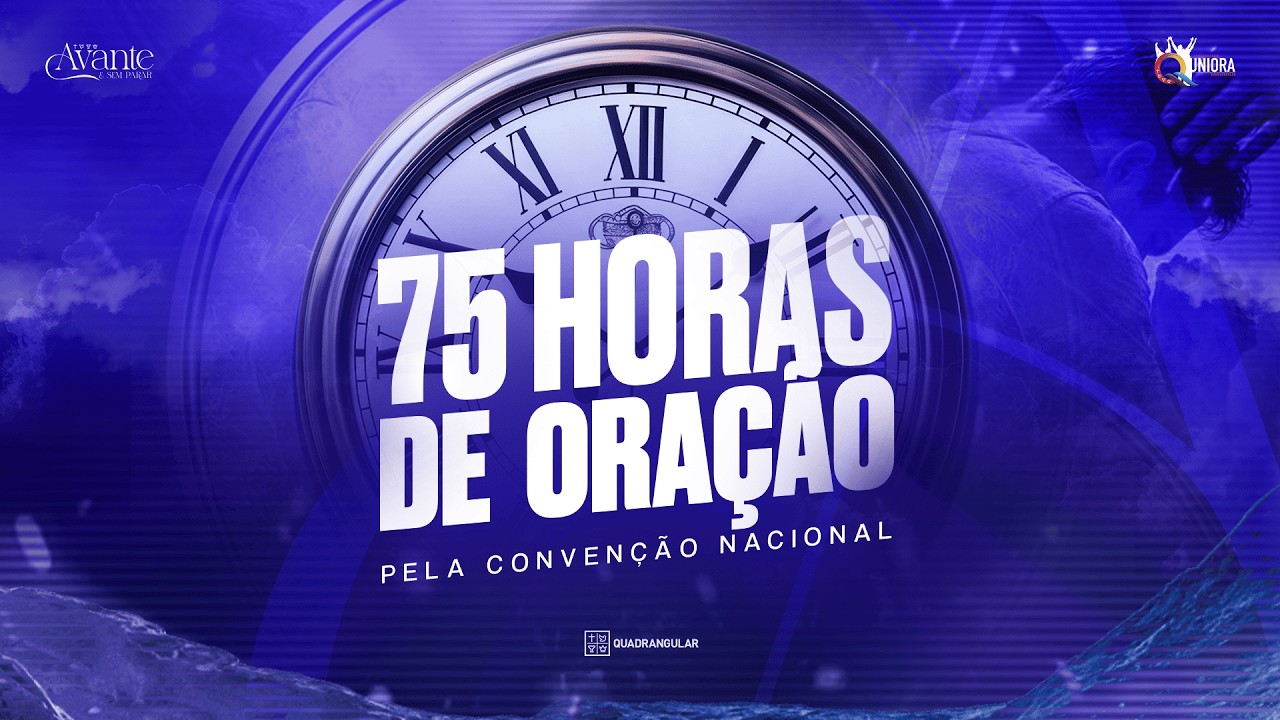 Live Lançamento 75 Horas de Oração
