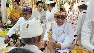 NGAJUM PUSPA LINGGA & RSI BOJANA PADA ANGASTI PUJA ATMA WEDANA MALIGIA PUNGGEL PURI AGUNG JROKUTA