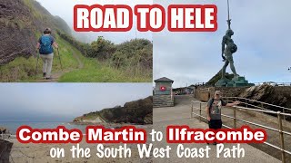 Hiking COMBE MARTIN to ILFRACOMBE on the SW Coast Path National Trail
