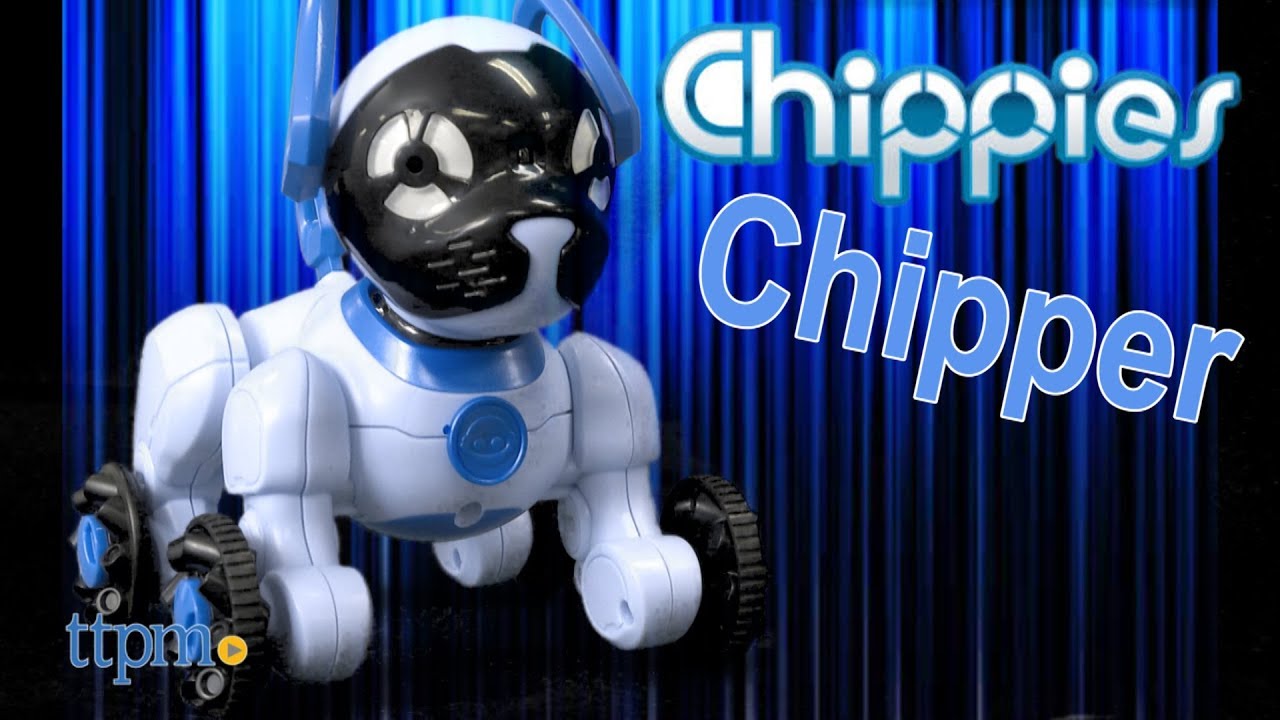 Chippo/Chipper/Grip WowWee Chippies/The Bot Squad Interactive Robot/Pet Dog 