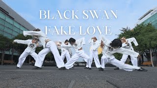 [KPOP IN PUBLIC] BTS (방탄소년단)BLACK SWAN X FAKE LOVE |DanceCover by Mysterious #dancecover #방탄소년단 #bts