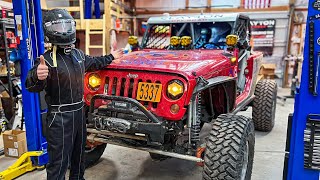 The Race Jeep Is FINISHED!!! With An Unbelievable Title Sponsor! by JK Gear and Gadgets 21,192 views 3 months ago 18 minutes