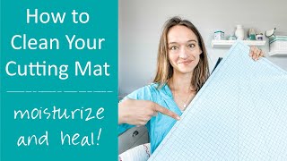 How to Clean Your Rotary Cutting Mat