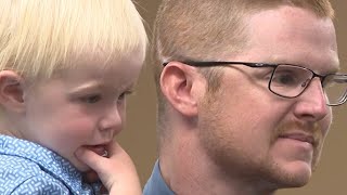 Corporal Lucas Watts receives national honor after being shot in the line of duty