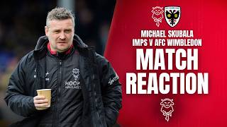 Michael Skubala post AFC Wimbledon