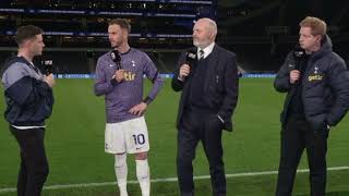 James Maddison’s post-match interview after Man City defeat