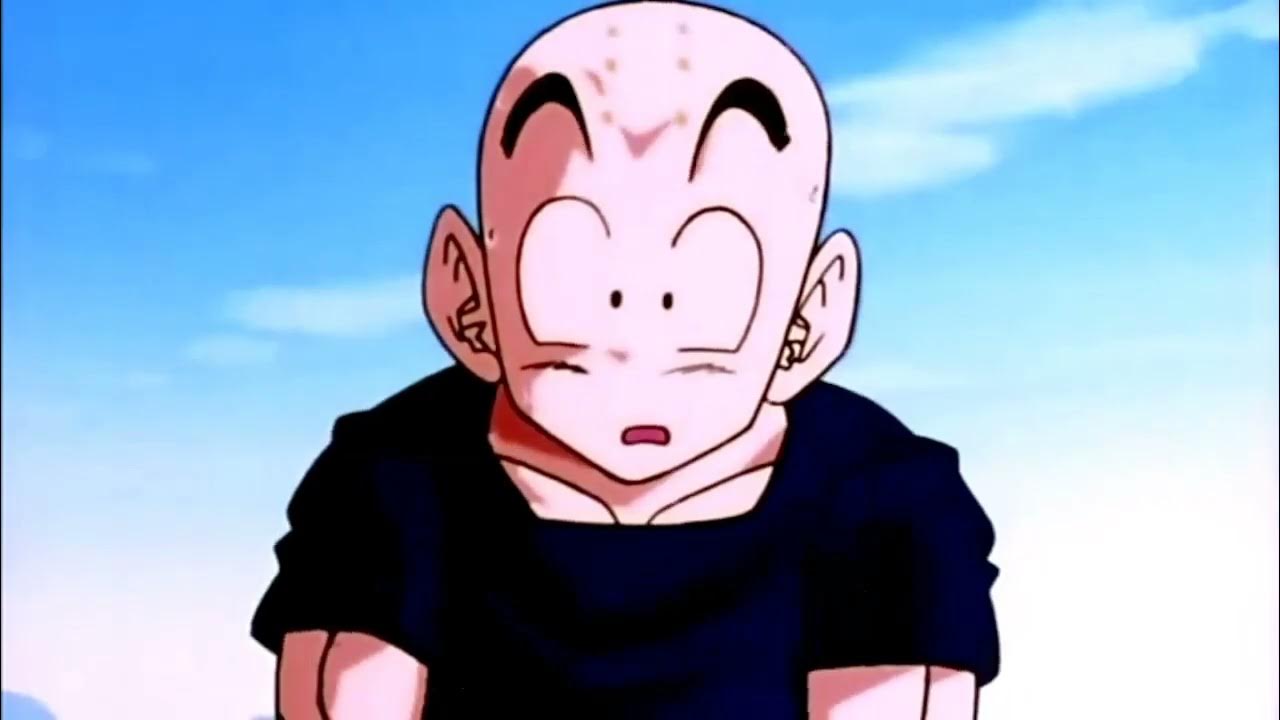 Krillin Throws a Rock at Goku YouTube