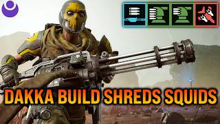 Helldivers 2 - This Dakka Build SHREDS Squids! Super Helldive (SOLO full clear)