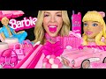 Asmr barbie desserts mukbang pink corvette edible butterfly lemon jello shots barbie giveaway 