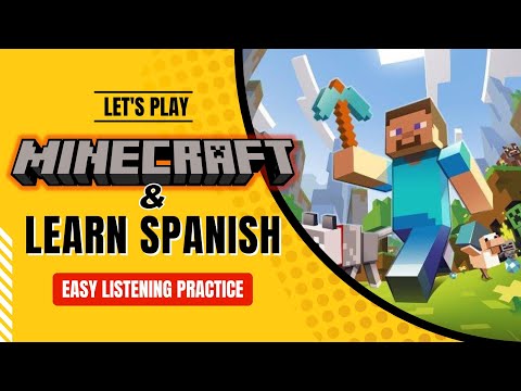 let's-play-minecraft!---beginner-spanish---video-games-#1