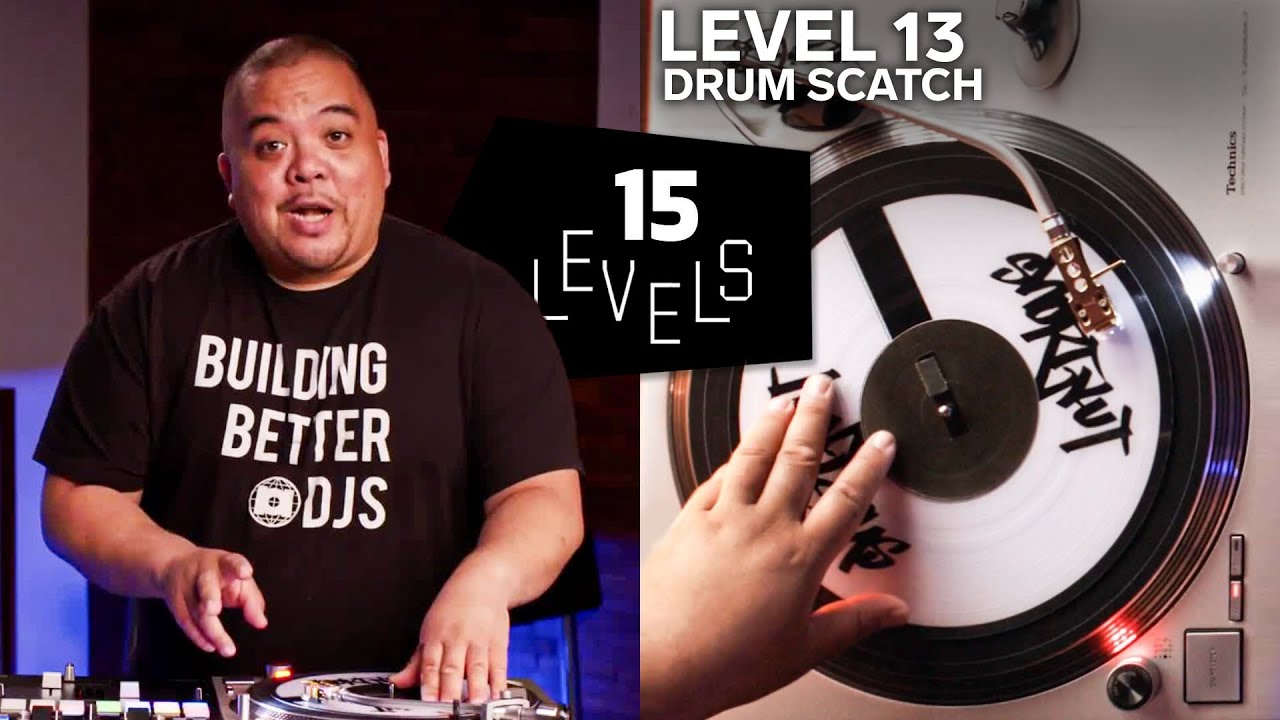 15 Levels of Turntable Scratching: Easy to Complex 