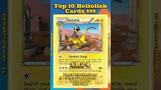 Top 10 RAREST Heliolisk Pokémon Cards! ⚡☀️ #pokemon #top10 #tcg #pokémon #pokemoncards #pokemontcg