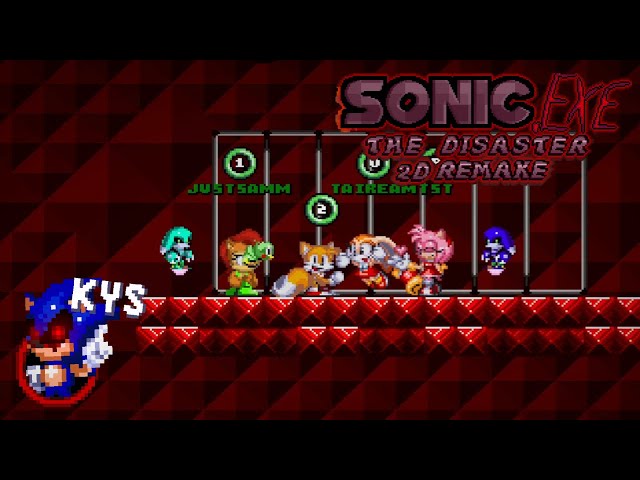 Sonic.exe The Disaster 2D Remake Multiplayer - Some Easter Eggs and  References and hacker? 