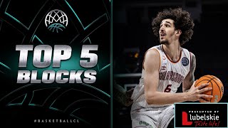 Top 5 Blocks of March | Basketball Champions League 2023
