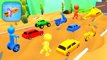 Shape shifting 🚲🚁🚗 All Levels Gameplay Walkthrough Android,ios Max Level PT67