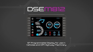 DSEM812 12" Programmable Display
