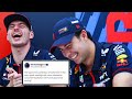 Max and checo react to f1 drivers old tweets 