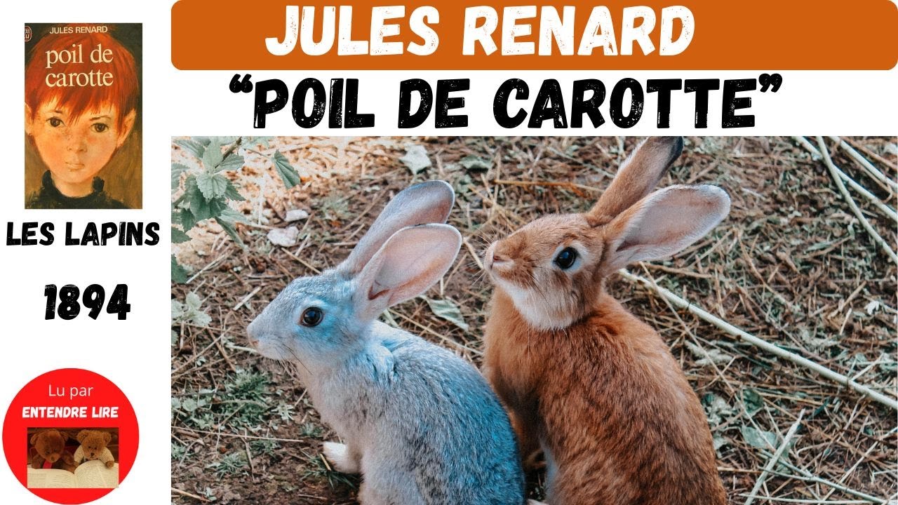 "POIL CAROTTE" LES LAPINS- Jules Renard