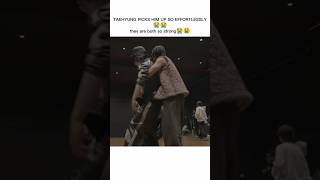 The way he picked up Jungkook 😫😭#bts#army#taekook#kimtaehyung#jungkook#v#jk#viral#shots#funny#kpop