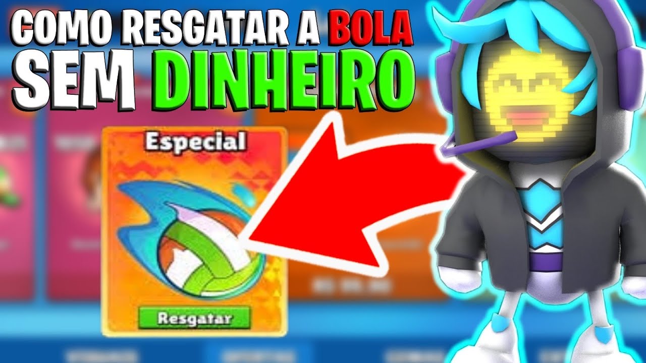 FUNCIONOU? COMO GANHAR O EMOTE DA BOLA NO STUMBLE GUYS DE GRAÇA