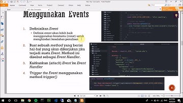 yii tutorial (part 5) - key concepts