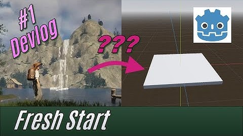 Devlog #1: Fresh Beginning for my game (is Godot the right choice?)