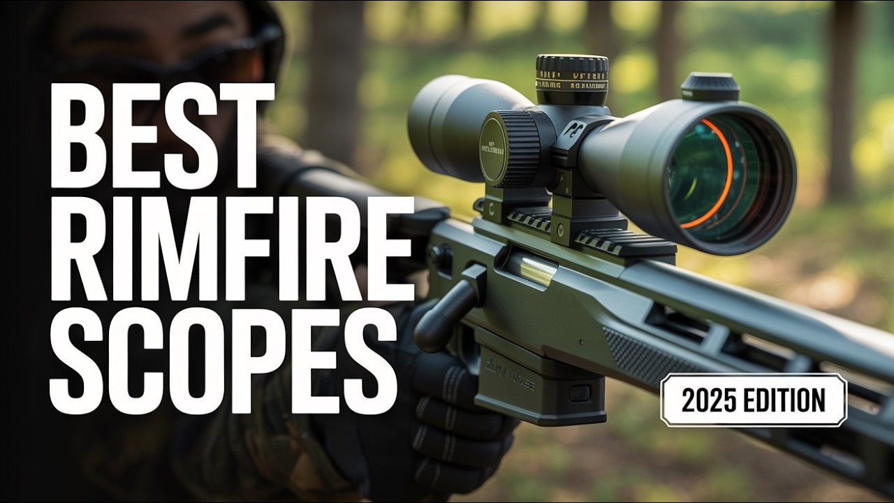Top 5 Best Rimfire Scopes for 22LR,17hmr In 2025!🔥
