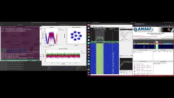 QO-100 Multimedia Beacon decode using GNU Radio and gqrx