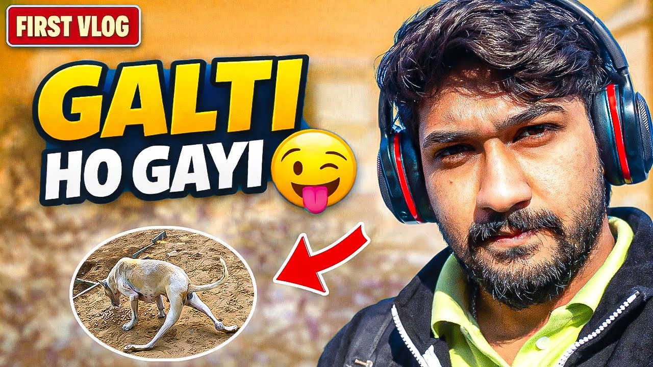 Socha Vlog Bana Lete Hain… Galti Ho Gayi 😜#vlog #funny