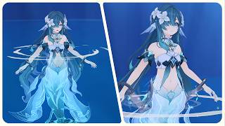 Vodyanitsa Mermaid Form Lures the Traveler Meeting Point Interaction Genshin Impact 7 0