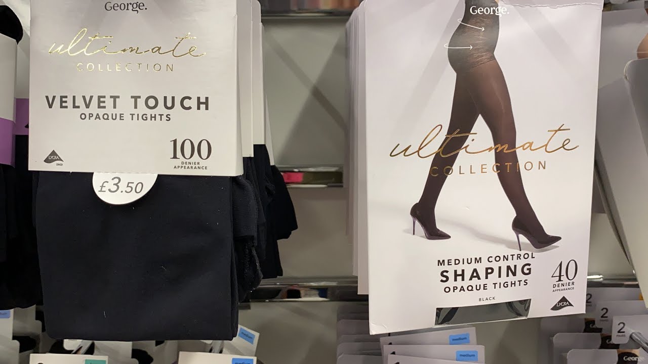 ASDA George WOMEN'S TIGHTS & SOCKS , January,2020 