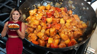 How I Make SWEET FIRE CHICKEN at home, better than Takeout!