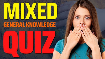 General Knowledge Quiz| Can You Answer More Than 18/20 Questions⁉️ Pub Quiz 🔴 Trivia