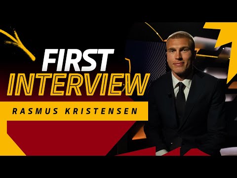 👋 BENVENUTO RASMUS! | La prima intervista di Kristensen in giallorosso 🇩🇰