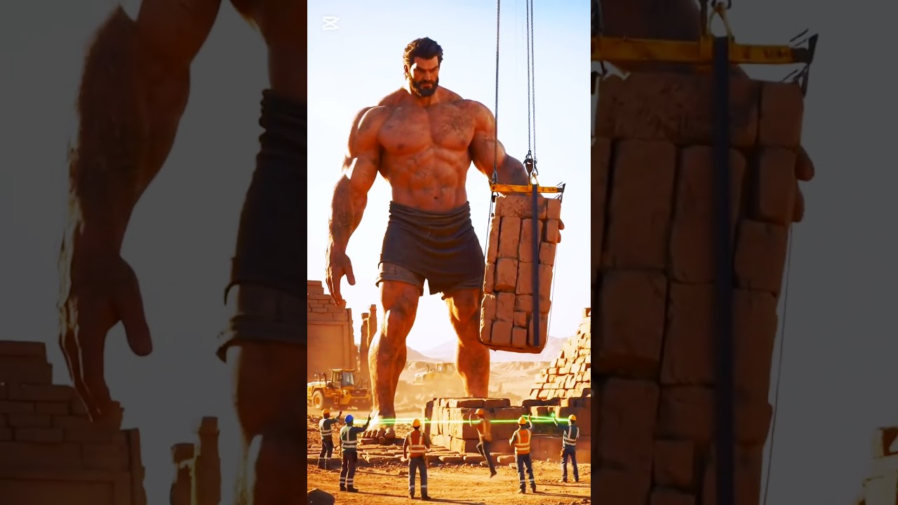 Giant Man Helping Workers🔥🔥🔥🔥 