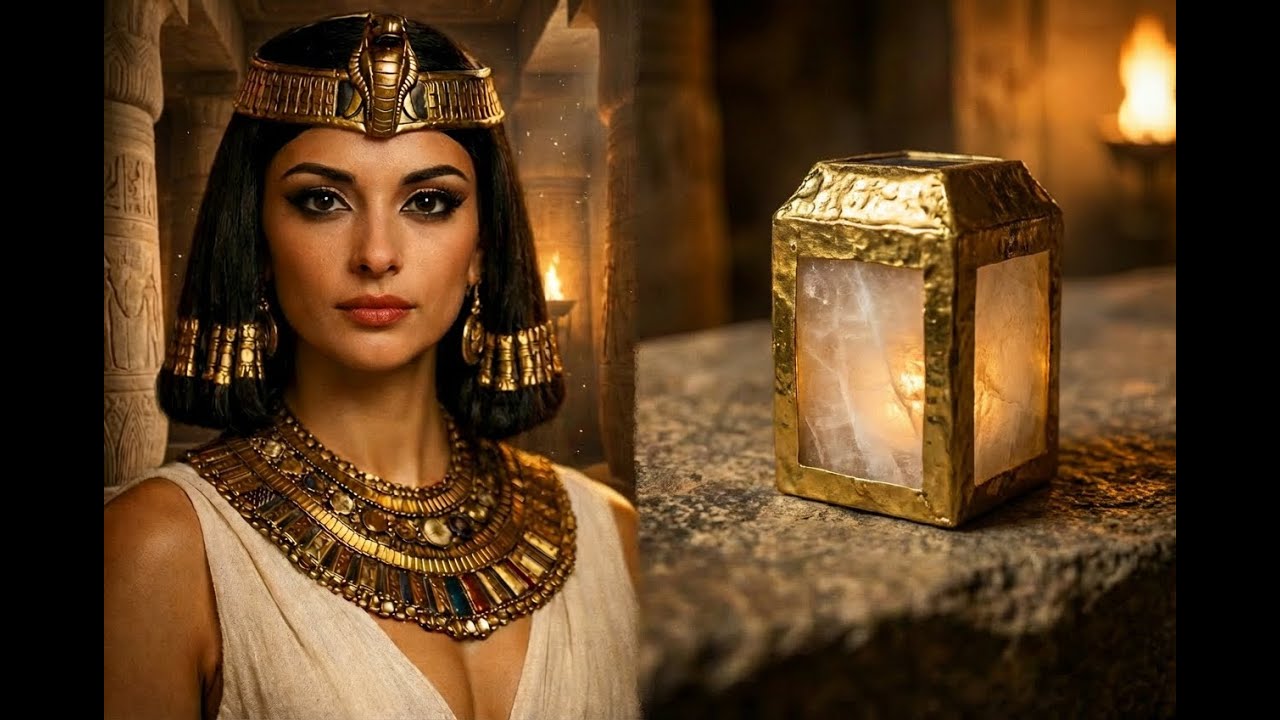 Life 1,900 Years Ago | Inside the Pyramid Where Cleopatra’s Royal  Solar Powered Lantern Was Made
