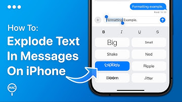 How To Explode Effect Text In Messages On iPhone | Easy Guide