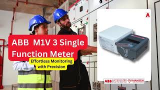 Optimize Your Energy Efficiency with ABB M1V 3 Single Function Meter!