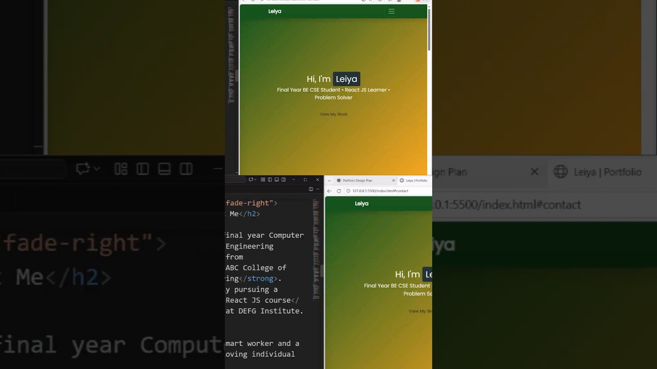 AI built my portfolio 😳 