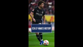 Congrats to Joe Scally on making history in the Bundesliga!