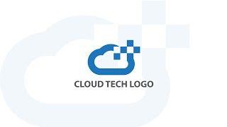 Cloud logo design tutorial | Adobe illustrator tutorial