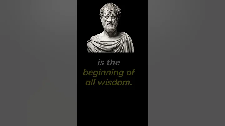 Aristotle on Knowing Yourself: The Foundation of True Wisdom #shorts #quotes #wisdom #knowledge