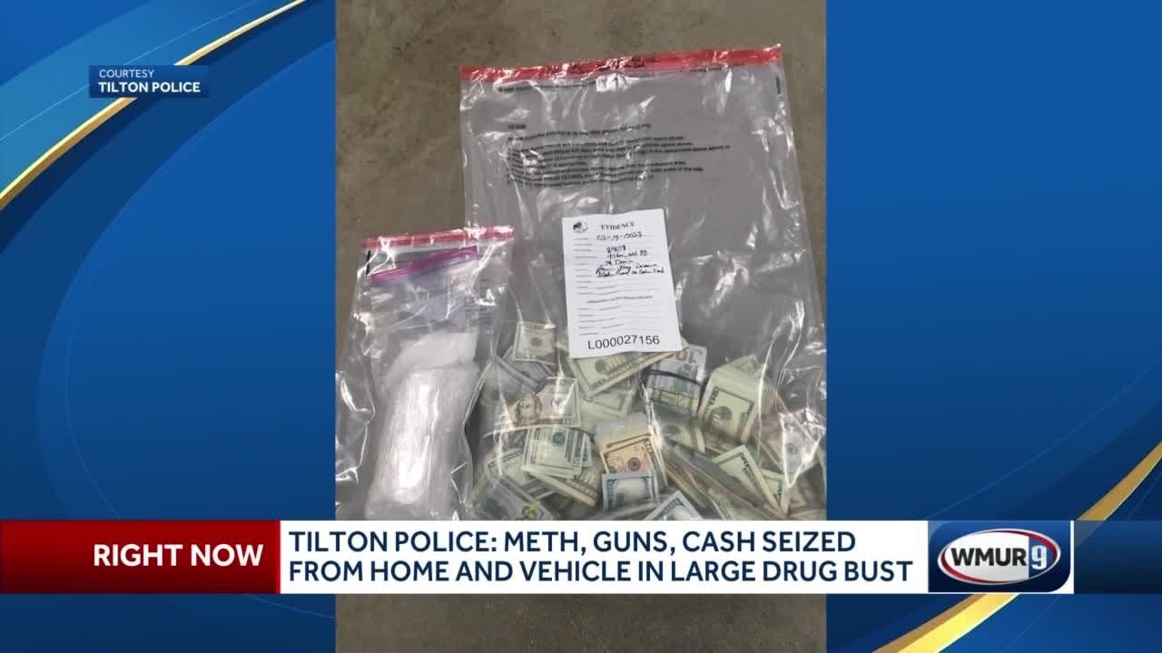 Police expect arrests after drugs, cash seized in Tilton