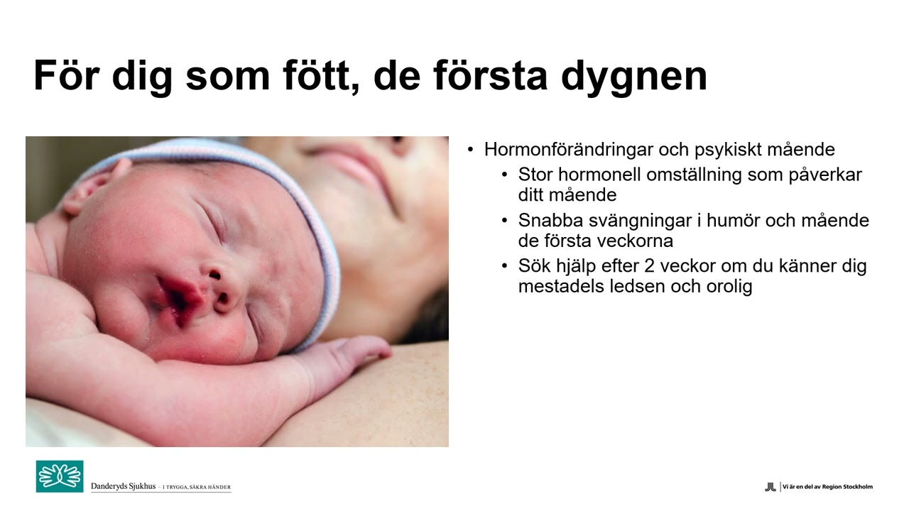 För dig som fött - de första dygnen