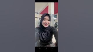 Tiktok live hijabers cantik olah raga nge GYM #2 》bigo live 》tiktok hot