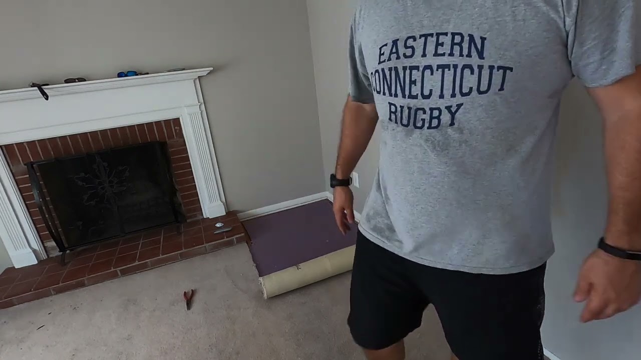 how-to-remove-a-carpet-remove-carpet-from-hardwood-floors-youtube