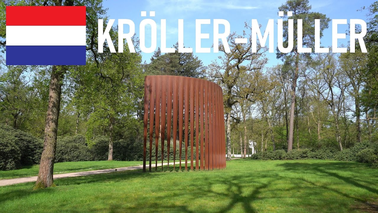 🇳🇱 Arnhem - Kröller-Müller Museum: Relaxing and Beautiful Sculpture Garden (Netherlands, May 2024)