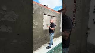 Régua triangular de pedreiro #Obra #Pedreiro #Construção #Reforma #Reboco