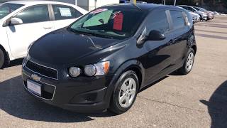 Black 2015 Chevrolet Sonic LS Review Oshawa ON - Roy Nichols Motors Ltd 2015 Chevrolet Sonic Ls